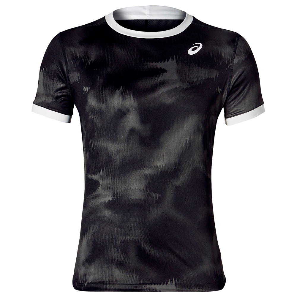 Tricou bărbătesc Asics CLUB GRAPHIC SS TOP L Gri inchis photo 1 Tricou bărbătesc Asics CLUB GRAPHIC SS TOP L Gri inchis photo 1